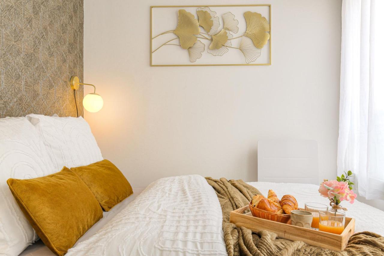 Le Louis D'Or -Acces Facile Gare/Eurexpo/Aeoroport Apartment วีเลอร์บาน ภายนอก รูปภาพ